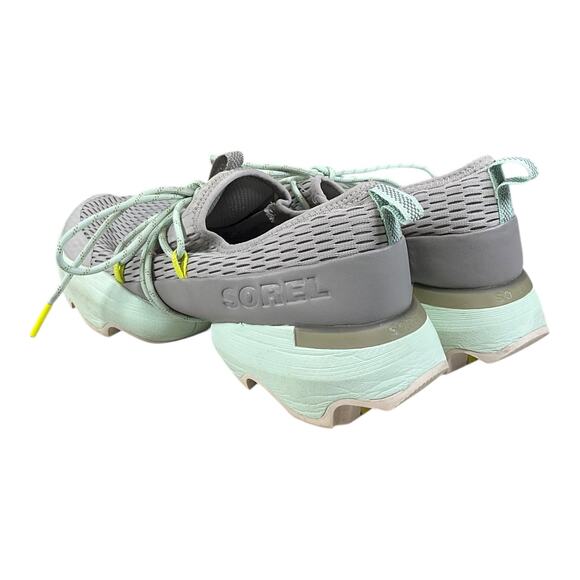 Sorel Women’s Shoes Size 10.5 Gray Mint Green Running Walking Sneakers Excellent - Picture 11 of 13